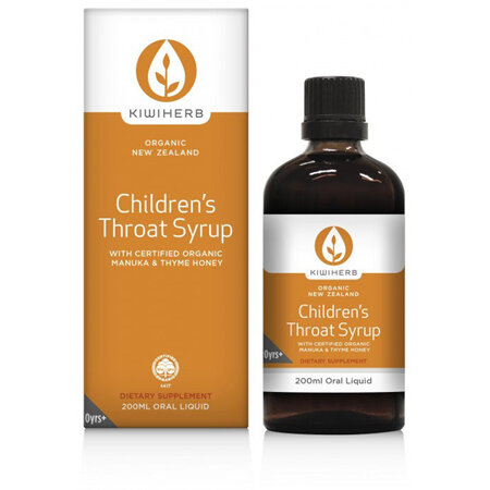 Kiwiherb Children's Throat Syrup 100ml