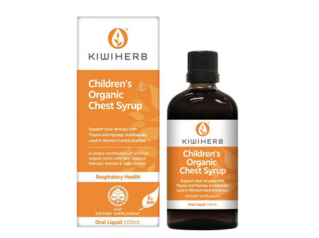 Kiwiherb Organic Chest Syrup - 100ml