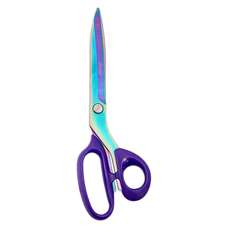 Klasse Enthusiast  10 3/8" Tailoring Scissors - Rainbow Finish