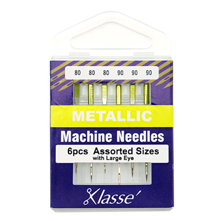 Klasse Machine Needle Metallic Mix 80/90