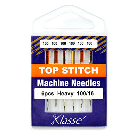 Klasse Machine Needle Topstitch Size 100/16