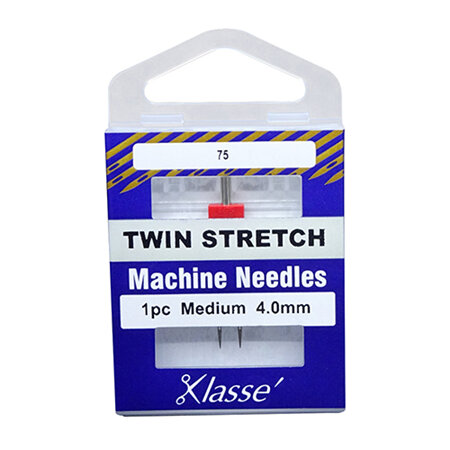 Klasse Machine Needle Twin-Stretch Size 75/4.0mm