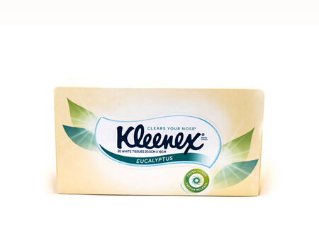 Kleenex Eucalyptus Tissues Box