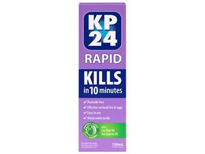 KP24 Rapid Lice Treatment 150ml