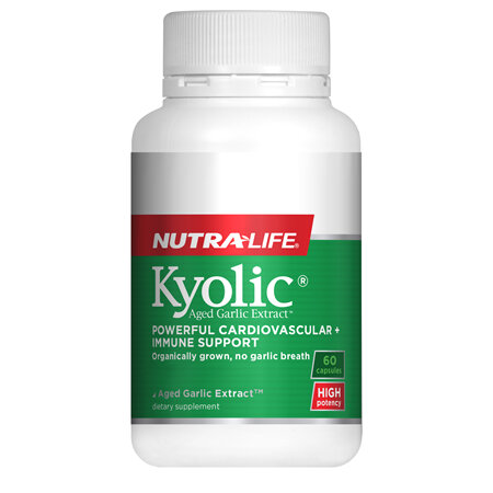 Kyolic Aged Garlic Extract High Potency - 60 Caps