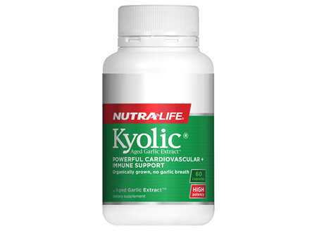 Kyolic Aged Garlic Extract High Potency - 60 Caps