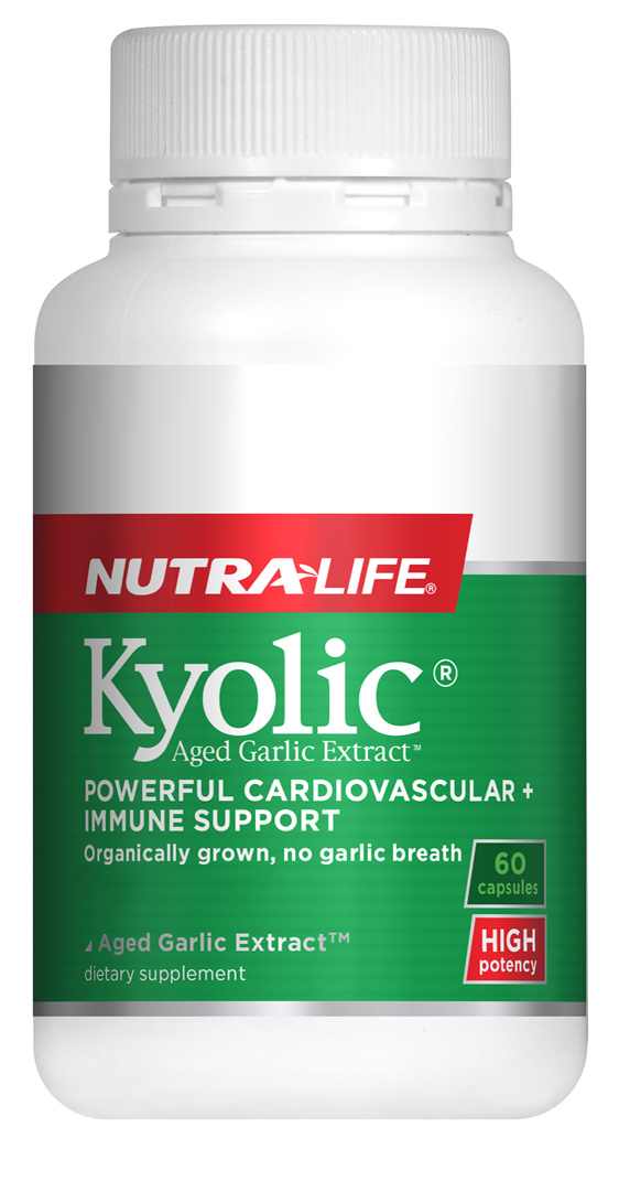 Kyolic Aged Garlic Extract High Potency - 60 Caps