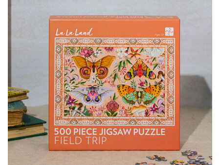 La La  land 500 Piece Jigsaw Puzzle: Field Trip Butterfly
