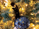 La La Land Black Cockatoo Bauble Christmas Decoration bird tree