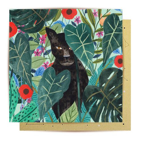 La La Land black jaguar card