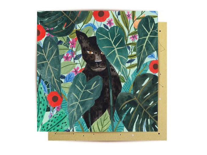 La La Land black jaguar card