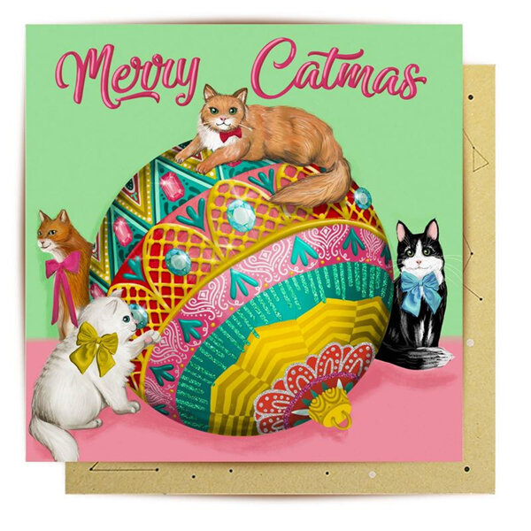La La Land Bougie Christmas Bauble Card