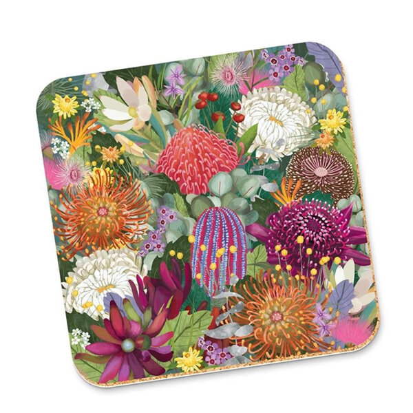 La La Land - Bush Blooms Flowers Coaster