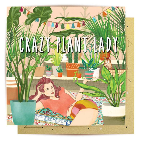 La La Land - Crazy Plant Lady Card