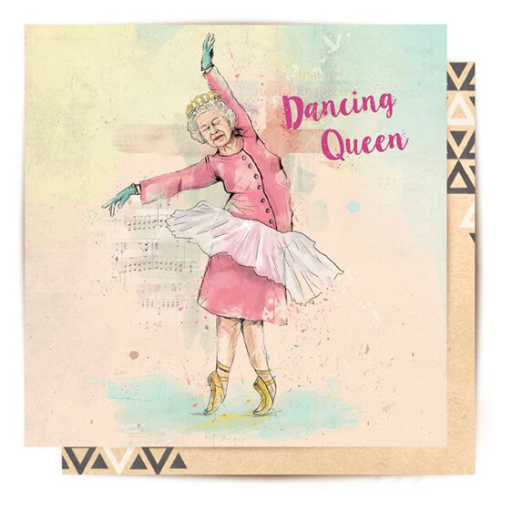 La La Land - Dancing Queen Card humour