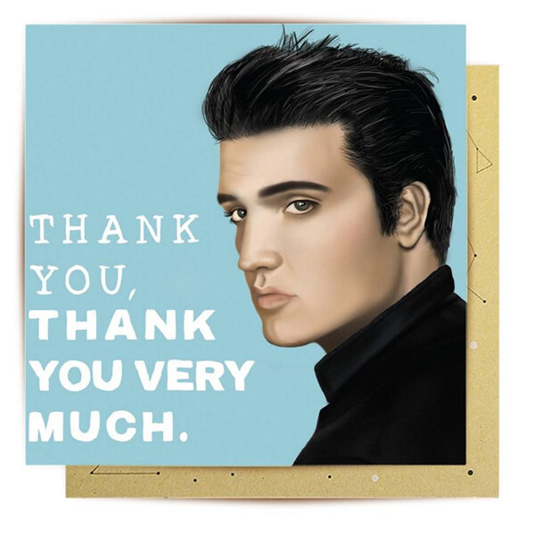 La La Land - Elvis Thank You Card