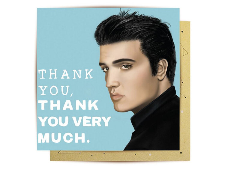 La La Land - Elvis Thank You Card very much
