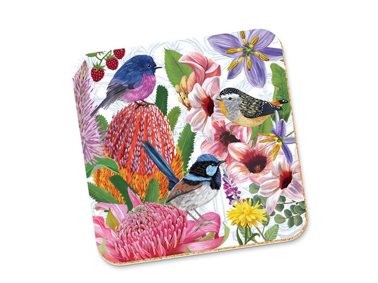 La La Land - Enchanted Garden Birds Coaster