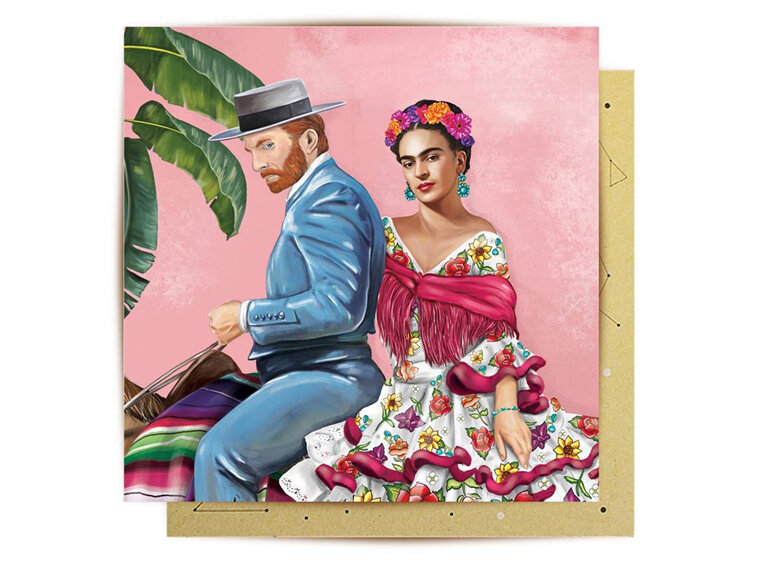 La La Land - Frida & Van Gogh Mini Card