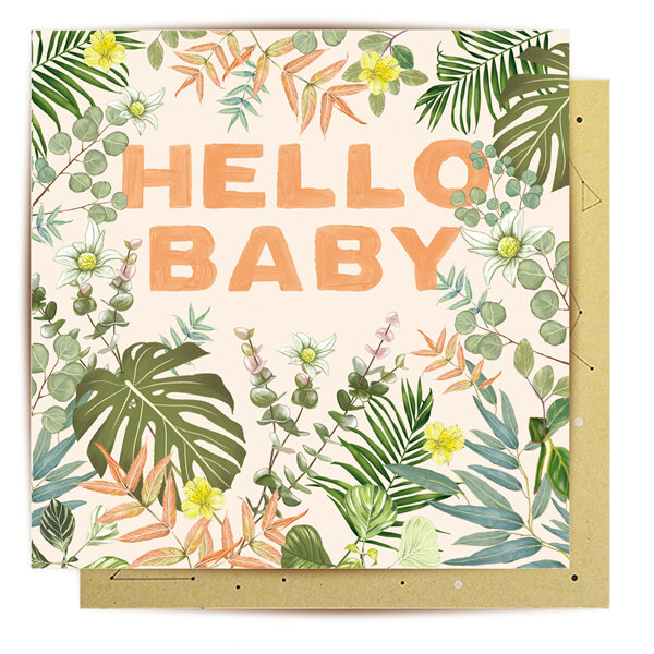La La Land - Hello Baby Mini Card