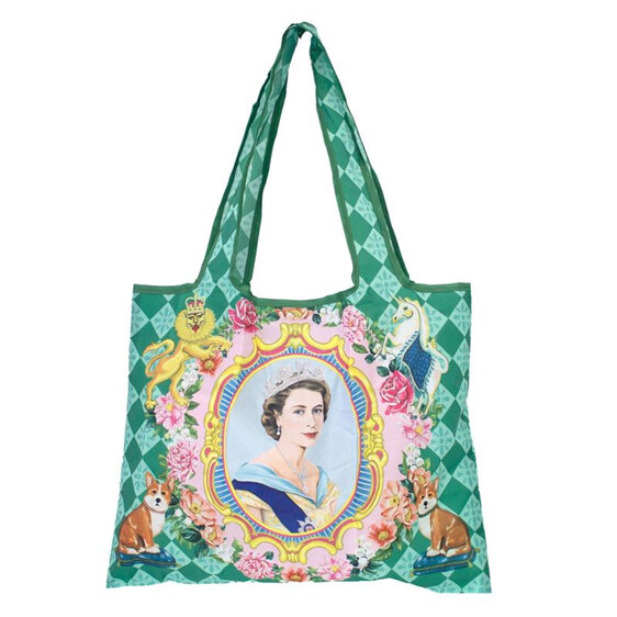 La La Land Her Majesty the Queen Foldable Shopping Bag