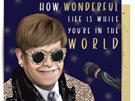 La La Land - How Wonderful Elton Card