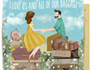 la la land love us and all of our baggage love card Valentine's Day