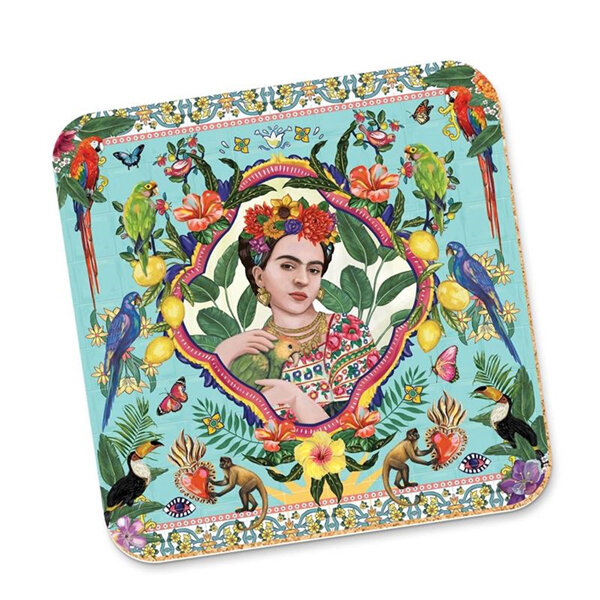 La La Land - Mexican Folklore Blue Coaster