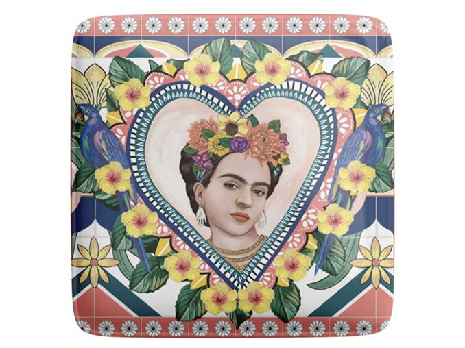 La La Land - Mexican Folklore Heart Fridge Magnet