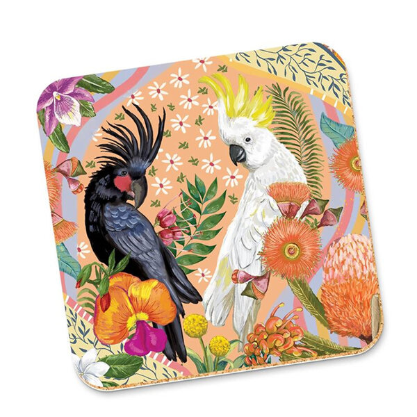 La La Land - Tropicana Australiana Cockatoo Coaster