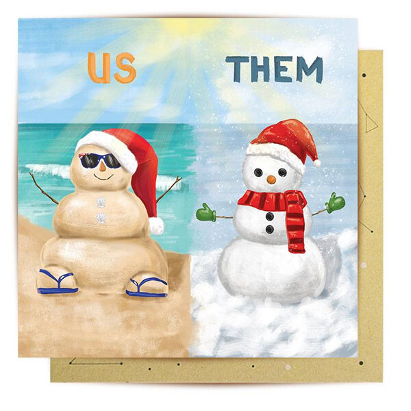 La La Land Us / Them Christmas Card