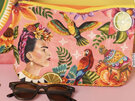 La La Land Viva La Vida Frida Kahlo Travel Pouch