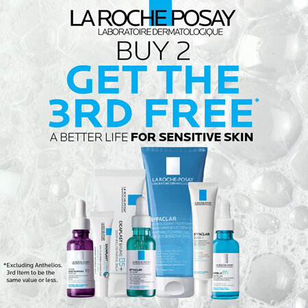 La Roche Posay - Buy 2 get the 3rd FREE