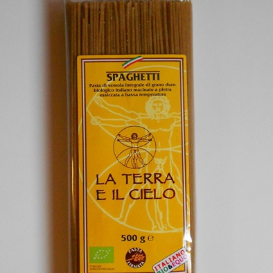La Terra E Il Cielo Organic Spaghetti Whole Wheat 500g