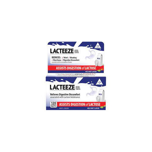 Lacteeze 120 chewable tab