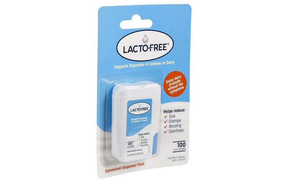 Lacto free tablets 100