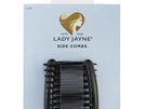 Lady Jayne Black Side Combs - 4 Pk