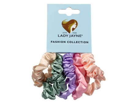 Lady Jayne Fashion Mini Scrunchies 5pk