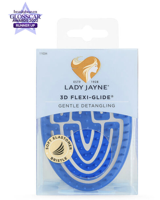 Lady Jayne Flexi Glide 3D Scalp Brush