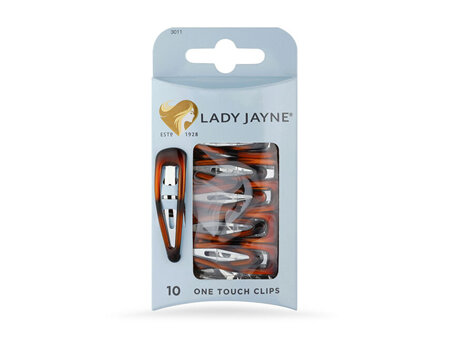 Lady Jayne One Touch Clips Shell 4pk 3011