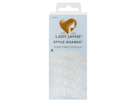 Lady Jayne Style Guards Clear Elastic 8pk