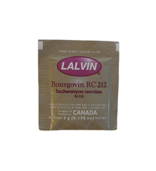 Lalvin RC212 Red Wine Yeast 5g