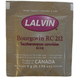 Lalvin RC212 Red Wine Yeast 5g Some CLEARANCE