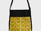 Laminated Orla Kiely fabric handbag perfect for everyday.  Made in NZ