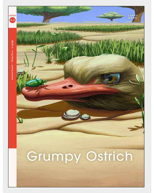 LAnky Hippo L3-5 - Grumpy Ostrich