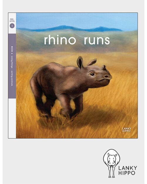 Lanky Hippo - Rhino Runs. Buy online from Edify.