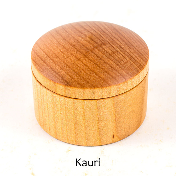 Large round box - kauri - made in new zealand