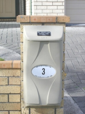 Large Vandal Resistant Letterbox