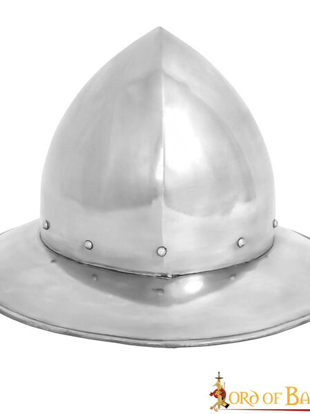 Late 14th Century - 15th Century Kettle Helmet with High Crown