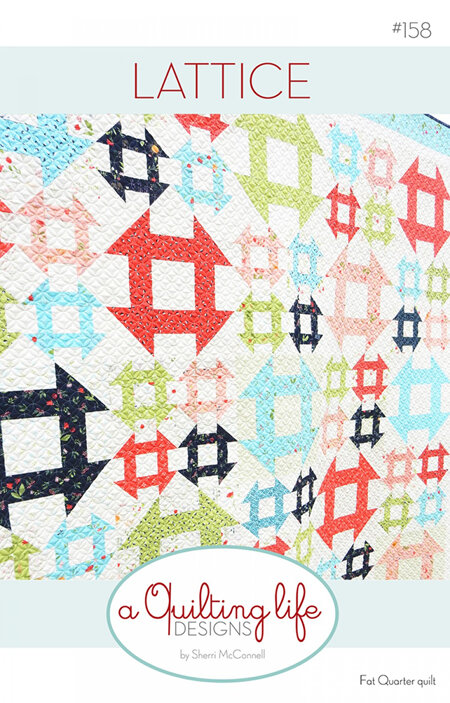 Lattice Quilt Pattern from Quilting Life Designs